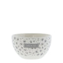 Bastion Collections schaal in bolvorm met grijs leopard patroon en tekst 'little wild'