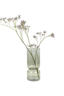 Zusss vaas glas s - olijfgroen