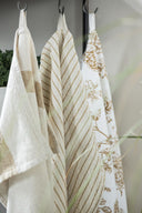Ib Laursen theedoek - naturel/mosterd