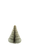 Grijze papieren kerstboom van MrsBloom in maat medium