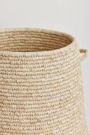 Mand met deksel l - naturel