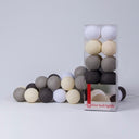 Cotton Ball Lights lichtslinger - taupe