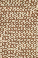 Zusss blouse tegelmotief - lichtbruin