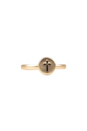Zusss ring initialen - goud