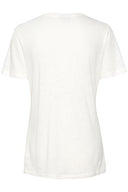 Cream t-shirt - wit