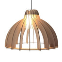 Hanglamp Van Tjalle en Jasper granny smith uitgevoerd in naturel MDF