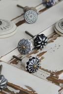 Ib Laursen knop flower - grijs