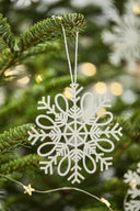Ib Laursen sneeuwvlok papier - wit