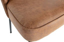 BePureHome eetkamerstoel leer - cognac