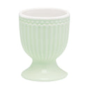 Mintgroen Greengate eierdopje uit de Alice-serie met een golvend reliëf