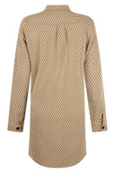 Zoso tuniek print - zand/zwart