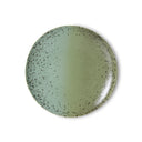 HKliving dinerbord fleck met een subtiel gespikkeld patroon