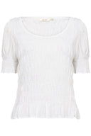 Cream blouse - wit