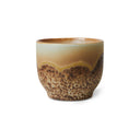 HKliving mok cafe cup shell in keramiek met een matte afwerking