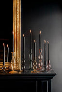 Kandelaar glas s - roze