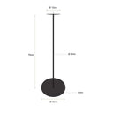 vtwonen vloerkandelaar 70 cm