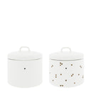 Bastion Collections voorraadpot XL in aardewerk met hartje