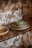 HKliving schaal chef ceramics - mosgroen