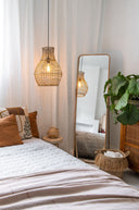 Lucide hanglamp rotan
