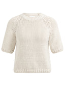 YAYA trui gebreid - kit beige