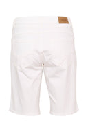 Cream broek kort - snow white