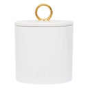 Urban Nature Culture voorraadpot good morning van wit porselein met een gouden ring