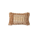 HKliving kussen 40x25 in naturel en bruin