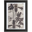 Zwarte BePureHome fotolijst van 40x30 cm met glazen voor en achterzijde