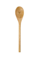 Houten lepel van het merk Zusss met een uitgesneden hartje in de lepelkop.