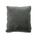 Donkergrijs MrsBloom kussen van 45 bij 45 cm