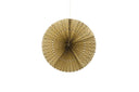 Papieren rozet Emily L van MrsBloom in naturel en goud