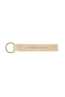 Goudkleurige Zusss sleutelhanger Goud Waard met metalen ring