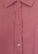 Anna Blue blouse - berry