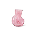 Glazen vaas van HKliving in roze kleur