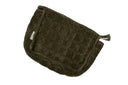 MrsBloom toilettas van corduroy in de kleur dark forest