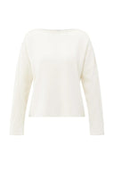 YAYA trui fijngebreid - off white