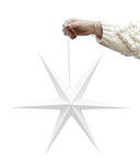 Witte papieren ster van Delight Department