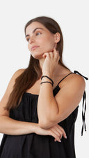 Barts armband talfy - zwart