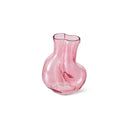 HKliving vaas glas - roze