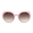 Looplabb zonnebril Jane in licht roze
