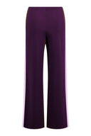 Zusss broek met naad - aubergine