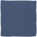 Ib Laursen vaatdoek in blauw met gehaakt design