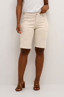 Cream broek kort - oatmeal