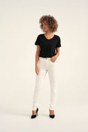 Cream broek - snow white