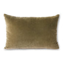 HKliving kussen 40x60 - army uitgevoerd in army green velvet