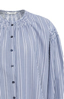 YAYA blouse - blauw/wit