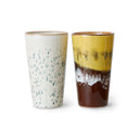 HKliving latte mok in de kleur brine van keramiek