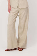 Zusss broek stretch in de kleur soft sand