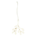 Ib Laursen hangertje mistletoe in wit metaal