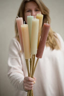 Rustik Lys fakkel xl - peach